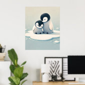 Penguin Pals Poster (Heimbüro)