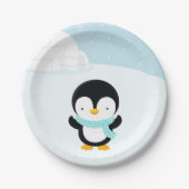 Penguin Pappteller (Vorderseite)
