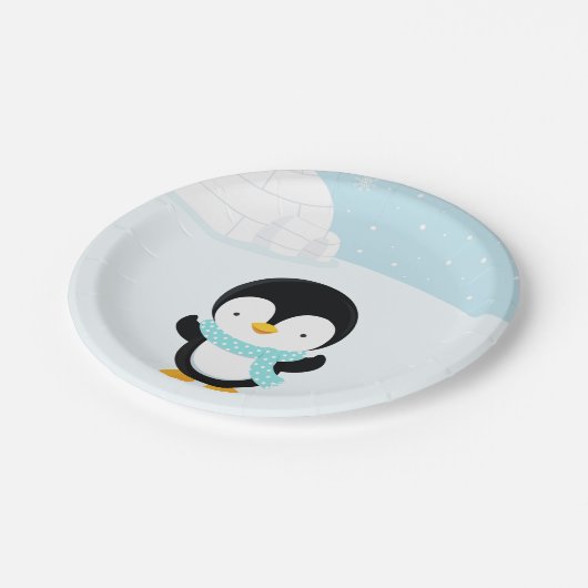 Penguin Pappteller (Schrägansicht)