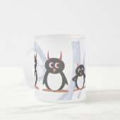 Penguin-Parade-Tasse Mattglastasse (Vorderseite Links)