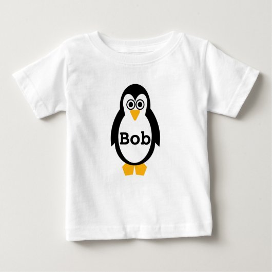 Penguin Party Gerber Vest Baby T-shirt (Vorderseite)