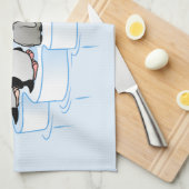 Penguin-Party Geschirrtuch (Viertel Falte)