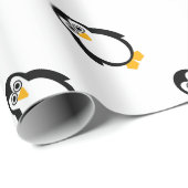 Penguin-Party-Mattverpackungs-Papier Geschenkpapier (Rolleneckpunkt)