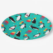 Penguin-Party Pappteller (Schrägansicht)