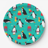 Penguin-Party Pappteller (Vorderseite)