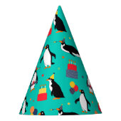 Penguin-Party Partyhütchen (Vorderseite)