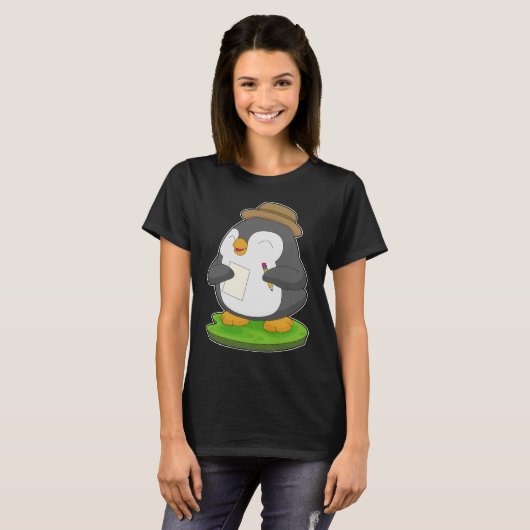 Penguin Pencil Paper School T-Shirt (Vorne ganz)