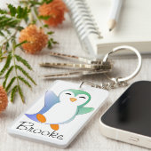 Penguin personalisiert schlüsselanhänger (Vorderseite rechts)