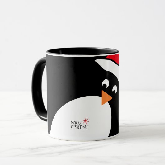 Penguin Personalisierte Tasse (Vorderseite Links)