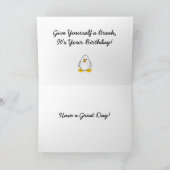 Penguin Pool (Geburtstag) Karte (Innenseite)