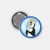 Penguin Popsicle Magnet (Vorderseite/Rückseite)