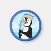 Penguin Popsicle Magnet (Vorne)
