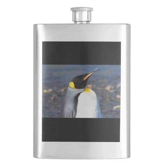 Penguin Portrait Flachmann (Vorderseite)
