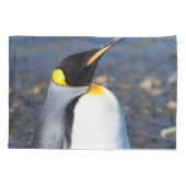 Penguin Portrait Kissenbezug (Rückseite)
