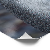 Penguin Portrait Poster (Ecke)