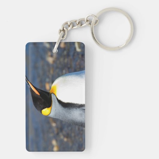Penguin Portrait Schlüsselanhänger (Rückseite)
