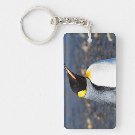 Penguin Portrait Schlüsselanhänger (Vorderseite)