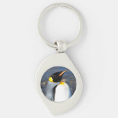 Penguin Portrait Schlüsselanhänger (Vorderseite)