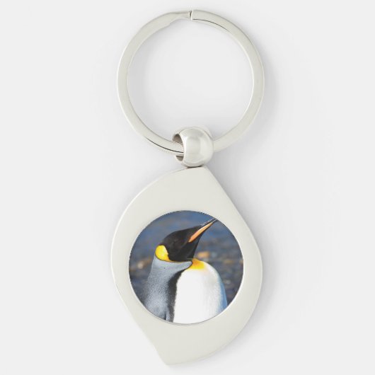 Penguin Portrait Schlüsselanhänger (Vorderseite)