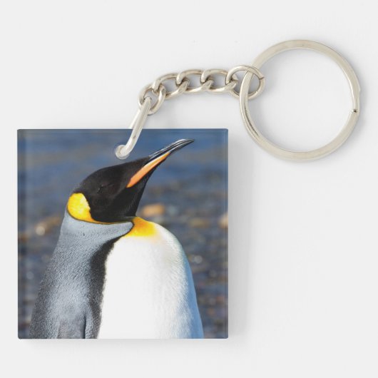 Penguin Portrait Schlüsselanhänger (Rückseite)