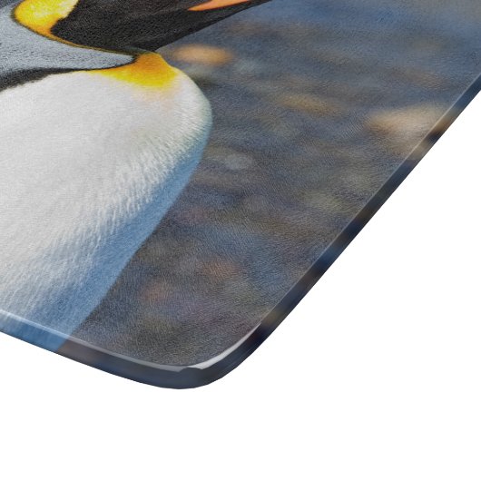 Penguin Portrait Schneidebrett (Ecke)