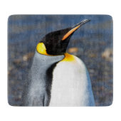Penguin Portrait Schneidebrett (Vorderseite)