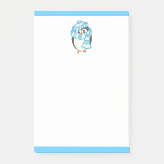 Penguin Post It Notes Notizblock (Vorderseite)