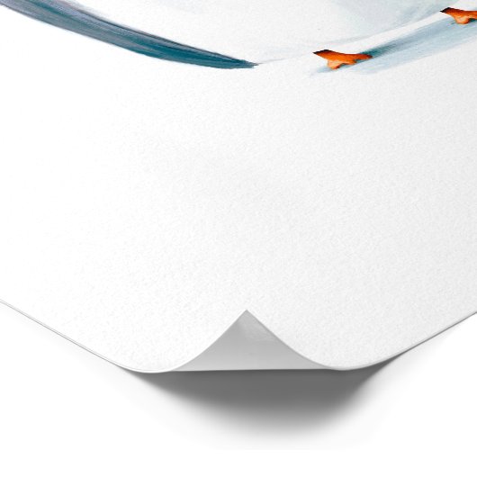 Penguin Poster (Ecke)