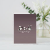 Penguin Postkarte (Stehend Vorderseite)