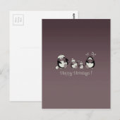 Penguin Postkarte (Vorne/Hinten)