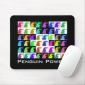 Penguin-Power Mousepad (Mit Mouse)