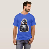 PENGUIN PUNK ROCKER 5 T-Shirt (Vorne ganz)