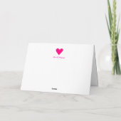 Penguin Quartett Geburtstagskarte Karte (Rückseite)