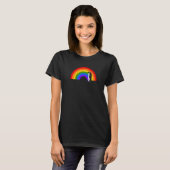 Penguin Rainbow Bird Bird  Birdwatcher Animal Biol T-Shirt (Vorne ganz)