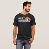 Penguin Resist Funny Penguins T-Shirt (Vorne ganz)