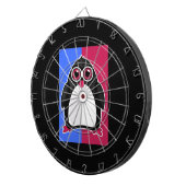 Penguin Retro Dartscheibe (Vorderseite rechts)