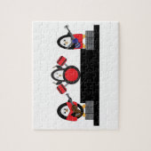 Penguin Rock and Roll Band Puzzle (Vertikal)