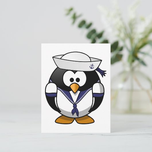 Penguin Sailor Einladungen