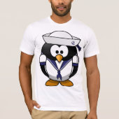 Penguin Sailor Mens T - Shirt (Vorderseite)