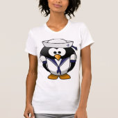 Penguin Sailor Womens T - Shirt (Vorderseite)
