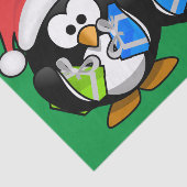 Penguin Santa Thunder_Cove Seidenpapier (Ausschnitt)