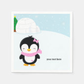Penguin Serviette (Vorderseite)