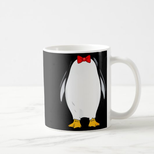 Penguin Shirt Adult Men Women Kids Penguin Costume Kaffeetasse (Rechts)