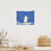 Penguin Show Off Poster (Küche)