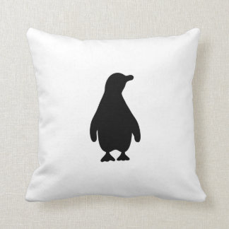 Penguin-Silhouette Kissen