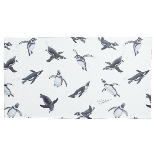 Penguin Squadron | Ocean Art Design Kissenbezug (Vorderseite)