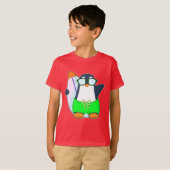 Penguin Summer Surfboard T-Shirt (Vorne ganz)