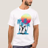Penguin summer vibes T-Shirt (Vorderseite)