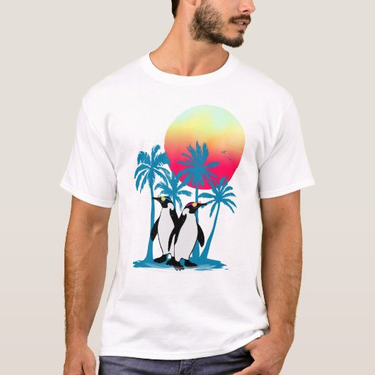 Penguin summer vibes T-Shirt (Vorderseite)