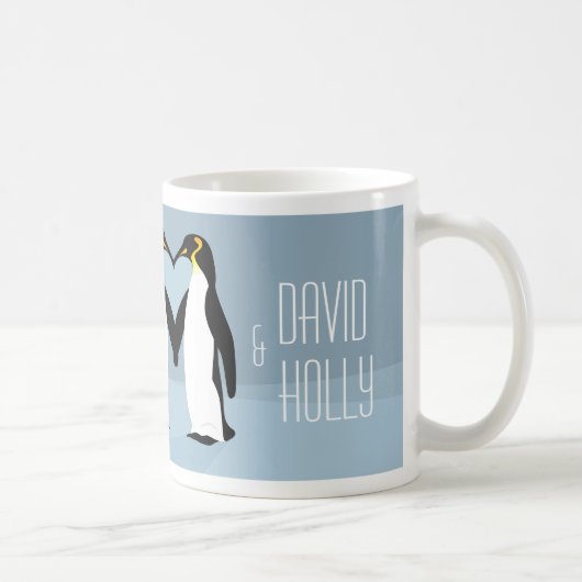 Penguin-Tasse - die perfekte Winter-Tasse für Kaffeetasse (Rechts)
